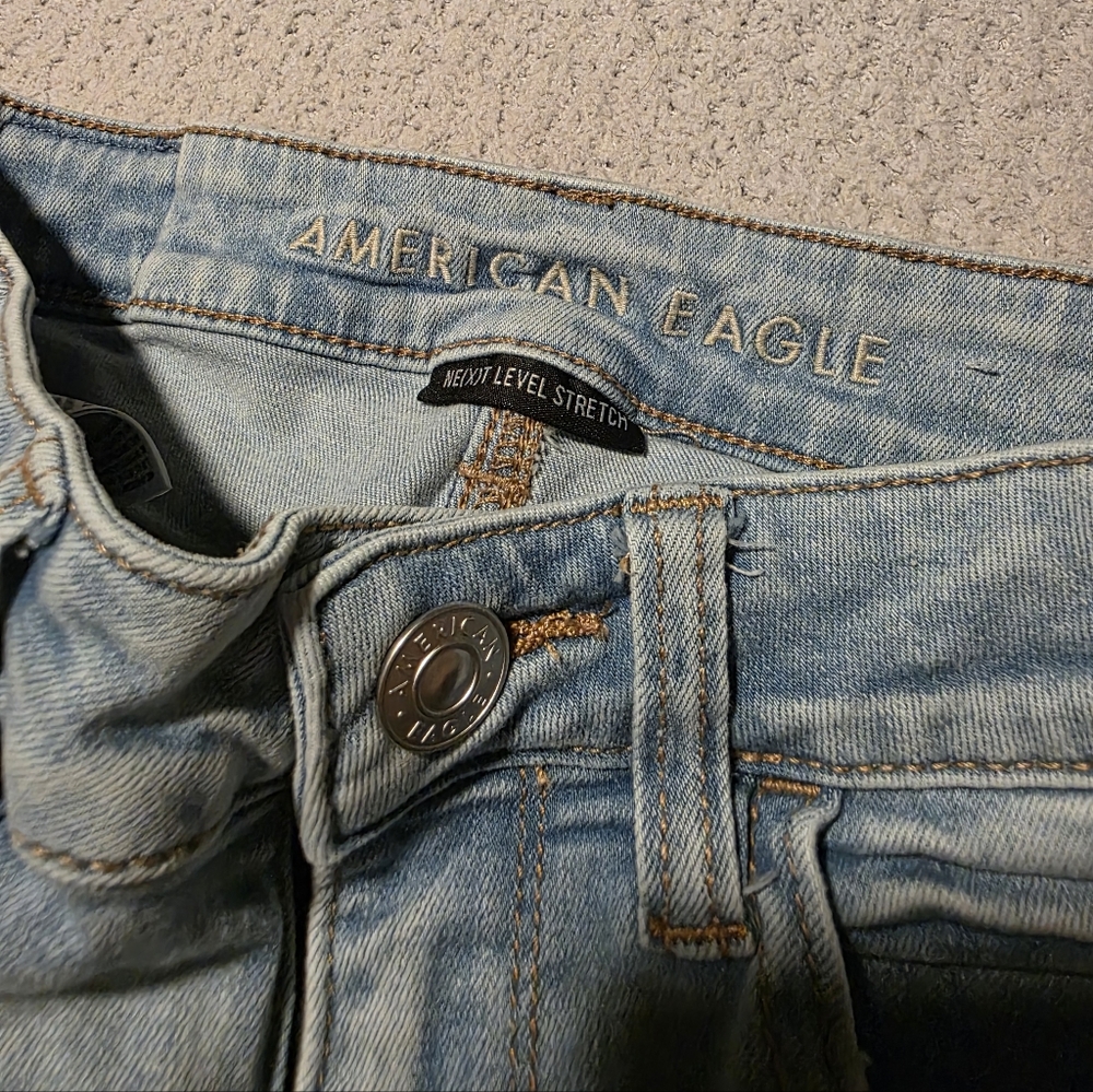 American Eagle High Rise Jeggings Size 2 - Picture 2 of 6